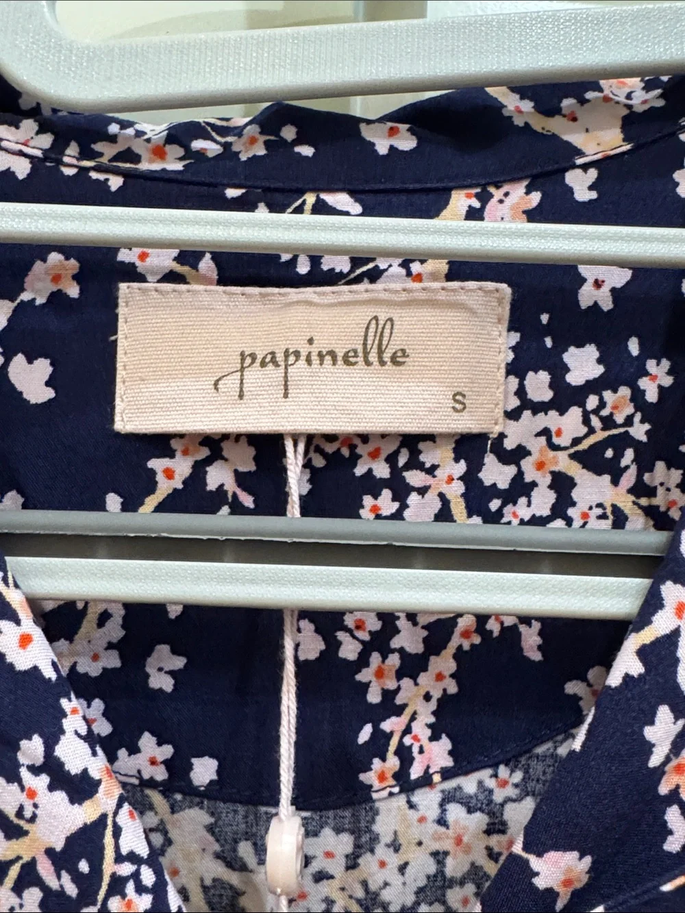 Papinelle Floral Button-Front Pajama Set